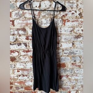 Old Navy Black Midi Dress